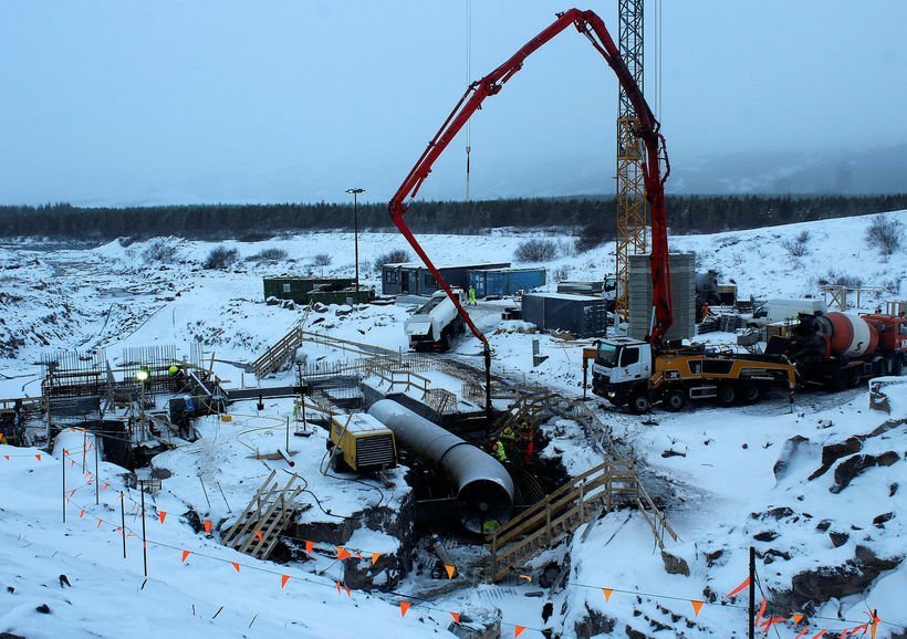 Verkefni fyrir HS Orku Brúarvirkjun
